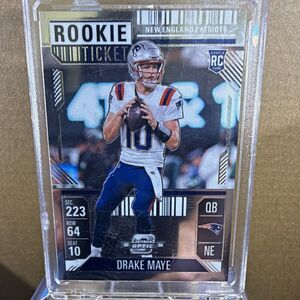 2024 Panini Contenders Optic Drake Maye Patriots Rookie Ticket RC #223